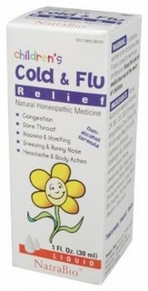 NatraBio Children‘s Cold and Flu Relief 儿童感冒滴剂