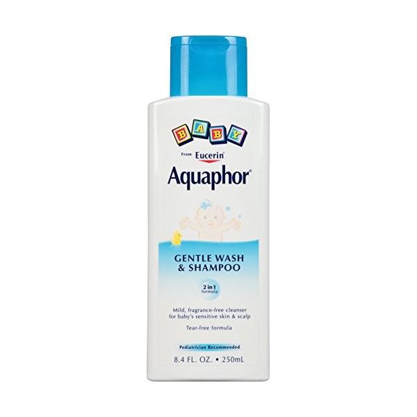 Aquaphor 优色林 宝宝温和抗敏洗发沐浴二合一250ml*3瓶