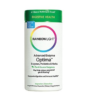 Rainbow Light 润泊莱 Advanced Enzyme Optima 纯天然植物消化酶