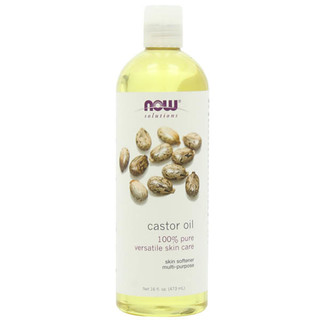 NOW Solutions Castor Oil 护肤蓖麻油 454ml