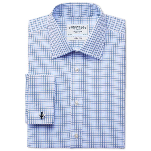 CHARLES TYRWHITT Sky twill  男士衬衫