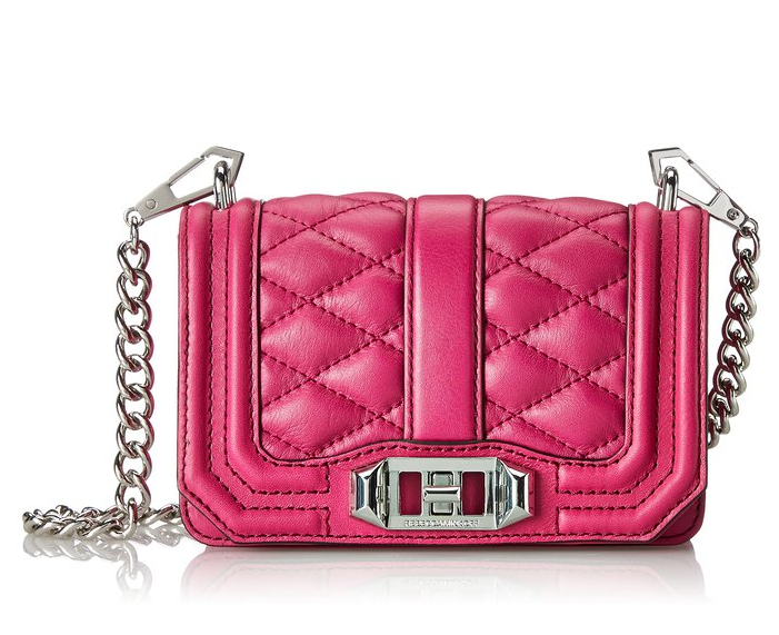 Rebecca Minkoff Mini Love 时尚菱格小挎包